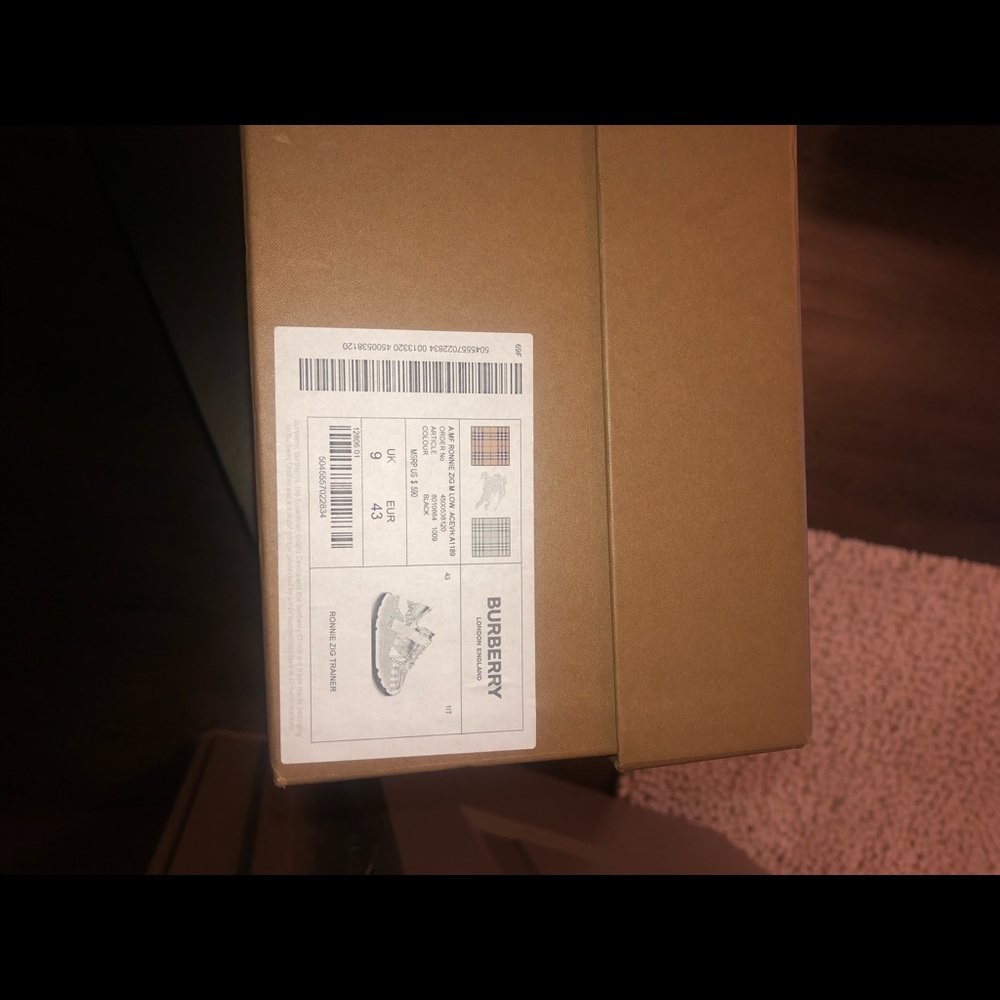 Men’s Burberry shoes